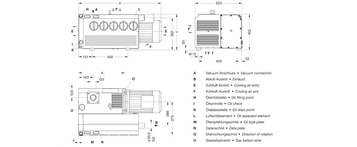 VC 303旋片真空泵